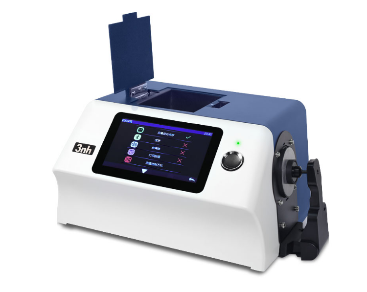 使用台式分光測色儀(yi) YS6080測量不透明液體(ti) 的顏色