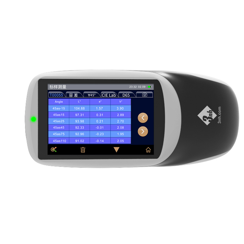 酷泰MS3006多角度分光測色儀(yi) 數據顯示更直觀