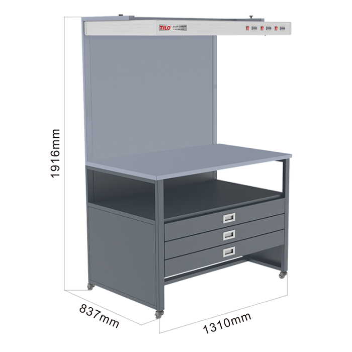 CC120-L立式看樣台(對色燈箱)