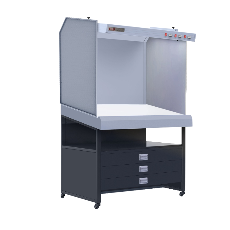 CC120-U立式看樣台（透反兩用）