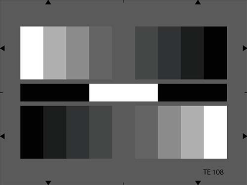 9階灰度卡用於電子攝像機色調再現性評估