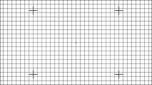 畸變測試卡TE248