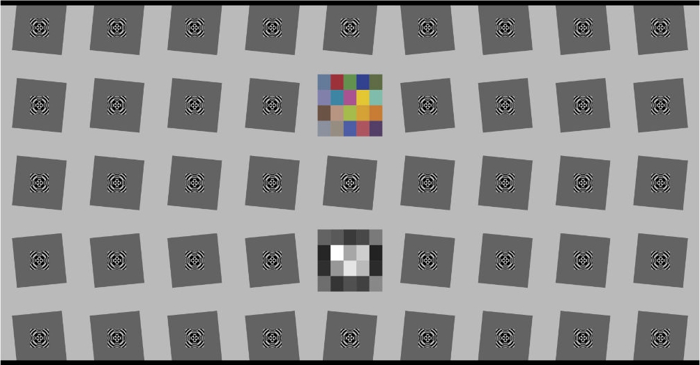 SFRPlus測試卡反差4:1用於測試MTF的測試卡