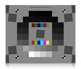 36階寬動態範圍測試卡